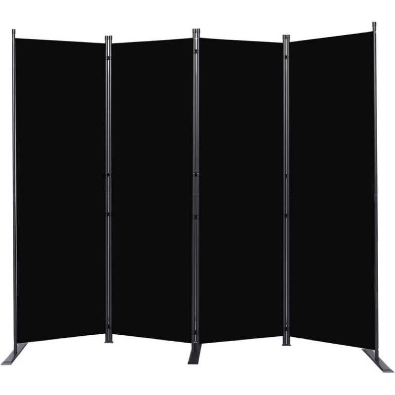 Room Divider 6FT Portable Room Dividers and Folding Privacy Screens,Fabric Divider for Room Separation, 4 Panel Partition Room Dividers Freestanding Wall Divider Screen for Dorm Studio Office