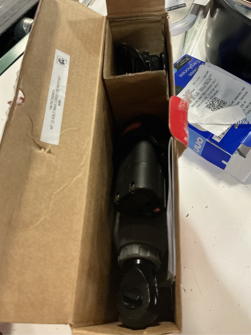 Condition photo showing Good Condition for hyper tough 12v brushless ratchet wrench with 1.5ah battery