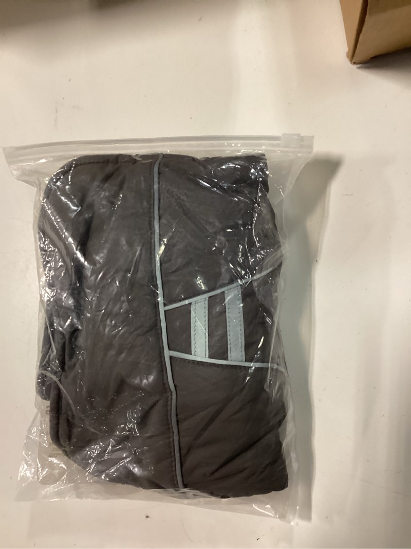Condition photo showing New/Like New for dog winter coat for small to large dogs(xs-xxxl)– waterproof windproof fleece lined jacket with reflective trim,pet vest with adjustable buckles, machine washable black xs x-small black