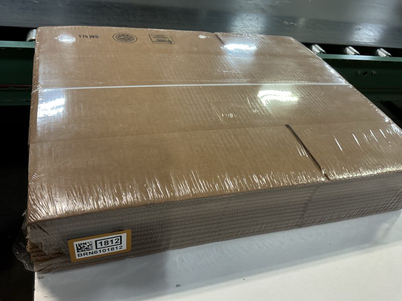 Condition photo showing New/Like New for Amazon Basics Cardboard Moving Boxes, 15 Pack, Small, Brown, 16" x 10" x 10" Small 15-Pack