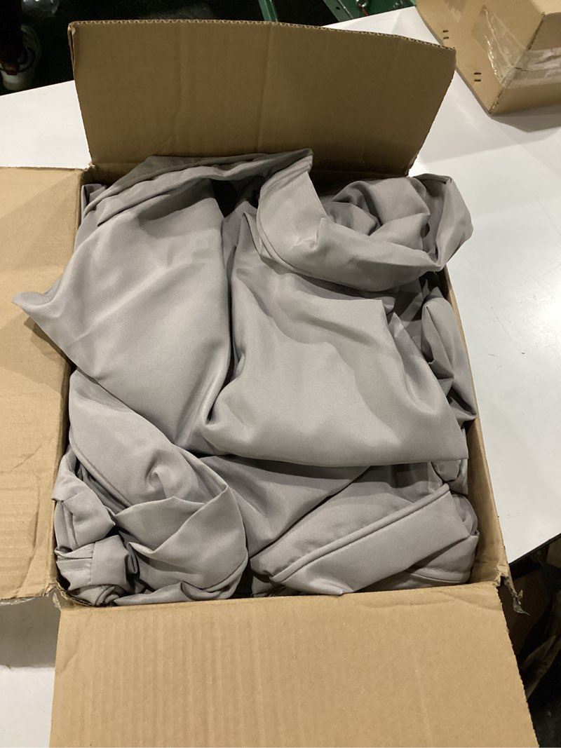 Condition photo showing Good Condition for 14pcs outdoor cushion covers replacement washable w/zipper for 6-seaters sofa patio slipcovers set seat and back covers only-25.6x25.6x4inch light gray 25.6x25.6inch