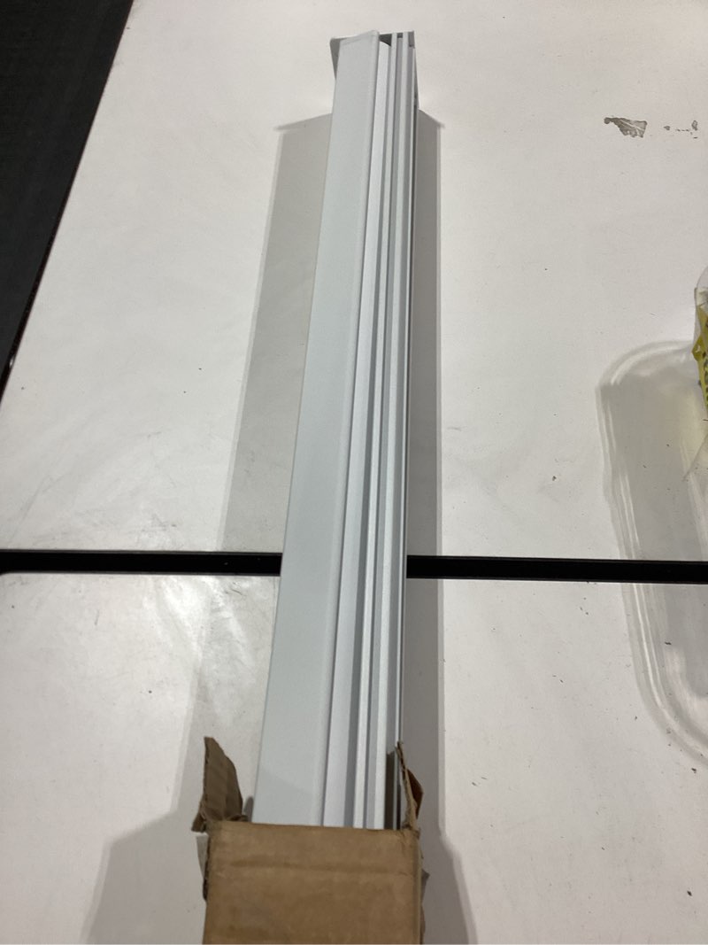 Condition photo showing Good Condition for sunoff cordless blackout roller shades blinds for windows free-stop,pull down room darkening with valance,thermal insulated woven fabric window door blinds for home,office,white 61" w x 72" h 61"w x 72"h white