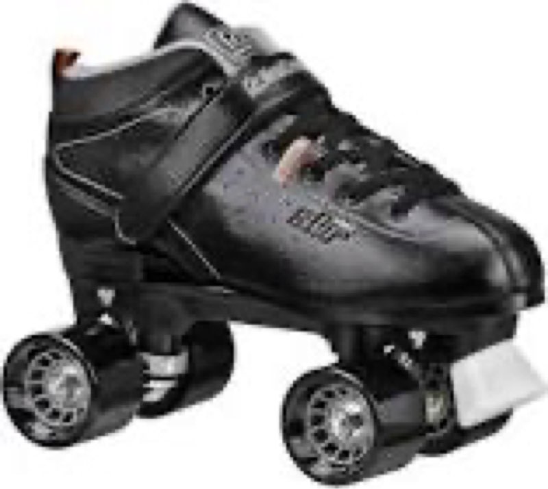 Roller Derby Str Seven Men's Roller Skate, Black/Grey, 11