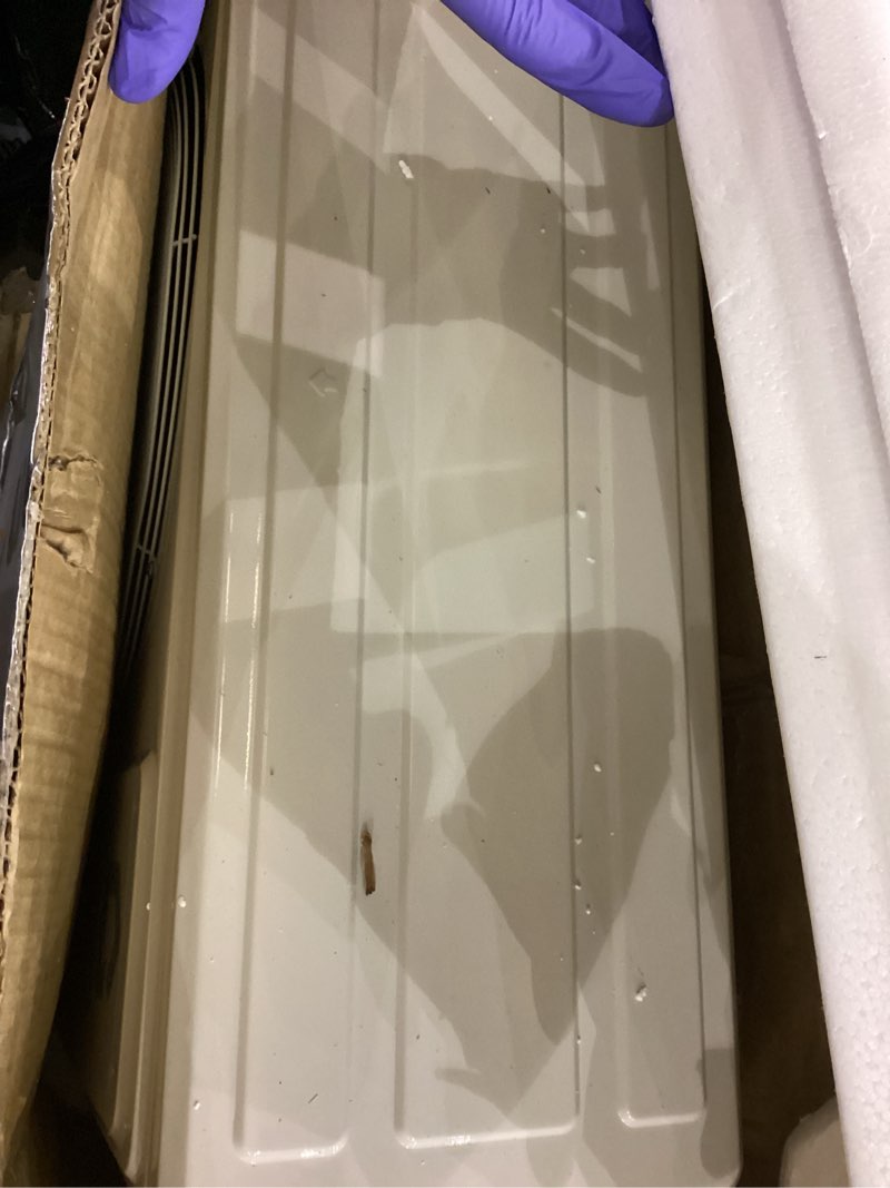 Condition photo showing As Is for 12000 BTU 115V Ductless Mini Split AC Heat Pump for Apartment/Room, 19 SEER 42dB Ultra-Quiet Inverter System, 3-in-1 Cooling Heating Dehumidifier, 10ft Line Set Ready to Use (Plug and Play) 12,000 BTU 115V 19 SEER2