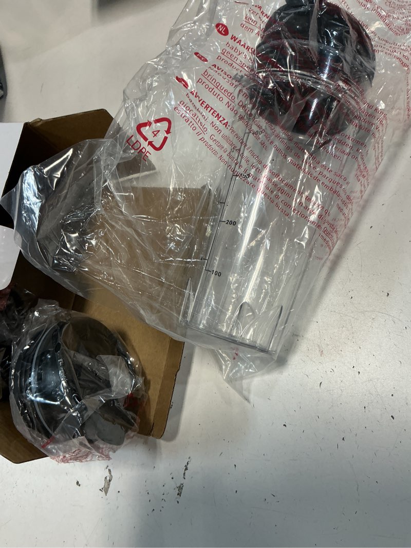 Condition photo showing New/Like New for Ninja Blender Replacement Parts Compatible with BL770 BL660 BL663 BL663CO BL665Q BL740, 2 Pack Single Serve Ninja Blender 16oz Cups with Sip & Seal Lids &6 Fins Ninja Blender Blade Assembly