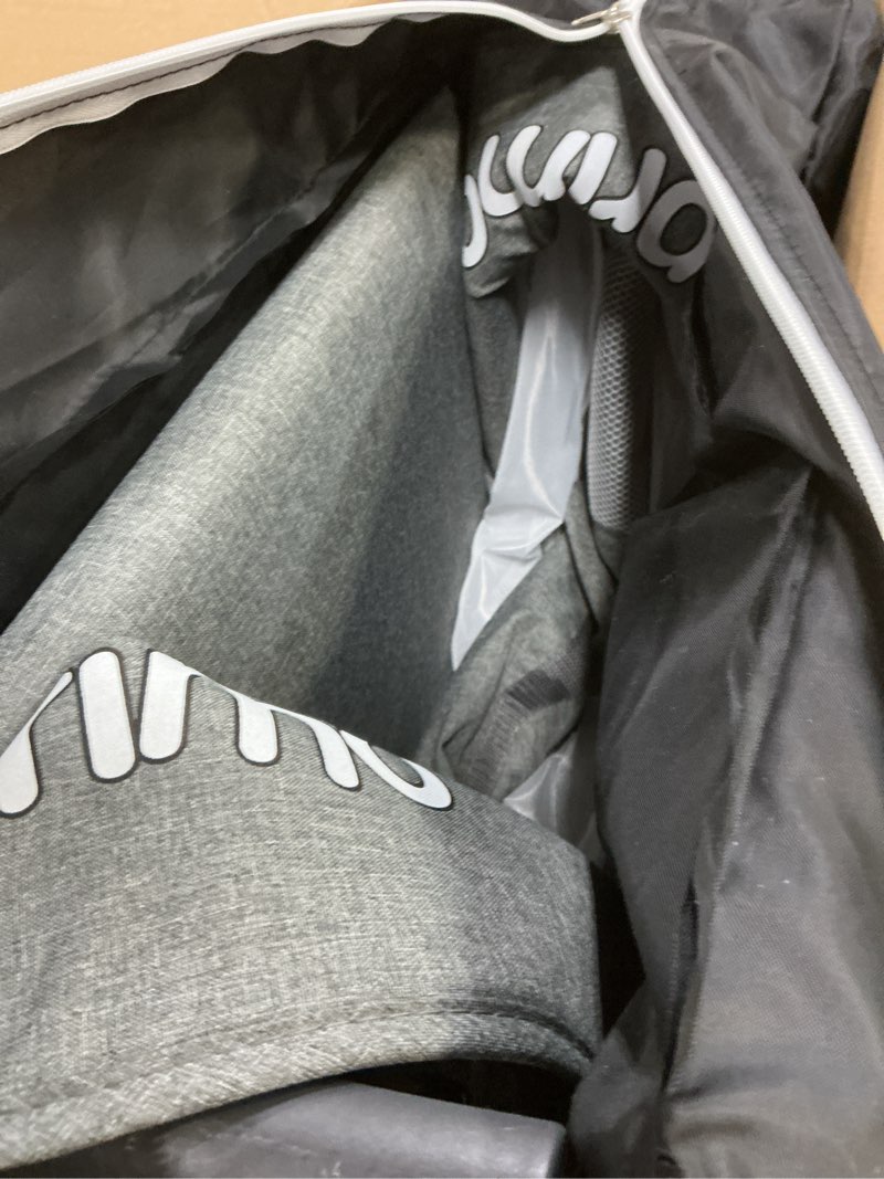 Condition photo showing Good Condition for Cocoon Deluxe Folding Travel Bassinet (Heather Gray) - Lightweight Baby Bed and Portable Bassinet with Removable Mesh Canopy, Perfect Travel Crib & Bedside for Baby, Includes Carrying Tote Bag Deluxe Heather Gray