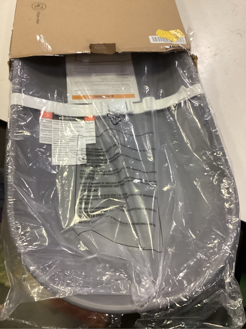 Condition photo showing New/Like New for COMOMY Baby Changing Pad for Dresser - Wipeable Changing Pad with Restraining Belt, Waterproof, Soft, Lightweight and Portable, Easy to Clean for On The Go Diaper Change, Grey