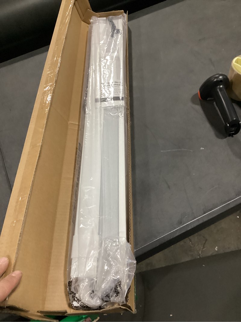 Condition photo showing New/Like New for lazblinds no tools no drill cordless cellular shades, blackout light blocking honeycomb shades for home, thermal insulation blinds for windows, 20" w x 36" h, white blackout-white 20" w x 36" h