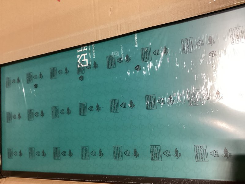 Condition photo showing Good Condition for LaVie Home 24x30 Picture Frame for Wall Display, 24x30 Black Picture Frame with HD Plexiglas, 24 x 30 Poster Frame 1 Pack, Display Frame for Vertical or Horizontal, Classic Collection