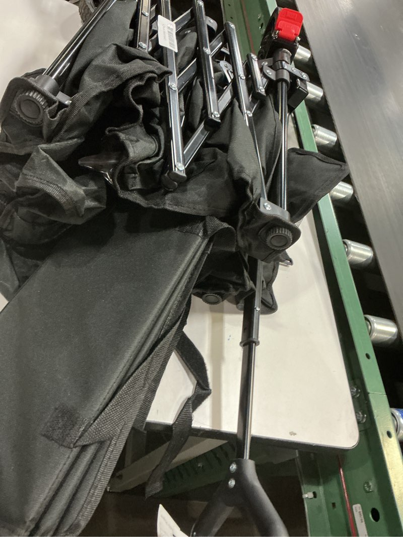 Condition photo showing Good Condition for Collapsible Wagon Cart Heavy Duty Utility Carts with All Terrain Wheels for Garden, Grocery, Camping, Sports, Shopping, and Outdoor Use - 360lbs Capacity, Foldable, Portable, 145L Large Wagon