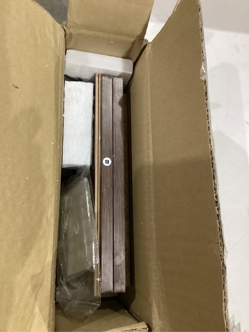 Condition photo showing Good Condition for furinno luder book shelf, 5-cube bookshelf, reversible bookcase, 9.4 x 19.5 x 31.5, for living room, bedroom, home office, amber pine amber pine 5-cube