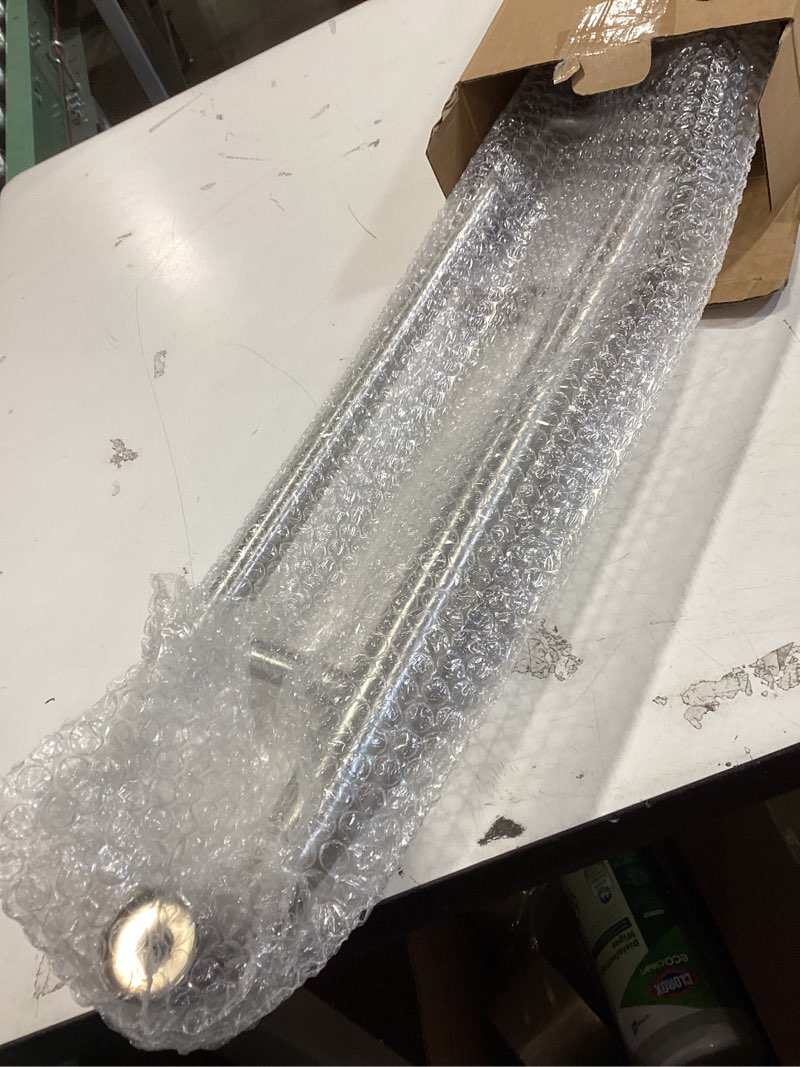 Condition photo showing Good Condition for Brushed Nickel Towel Grab Bar 24 Inch - 1.25” Diameter, Zepolu Stainless Steel Safety Bar w/Towel Holder, Shower Assist Balanced Support Handle, Wall Mounted Bathroom Grab Rail for Senior Elderly 24 Inch Brushed Nickel