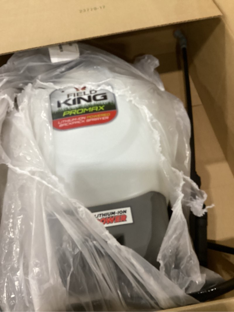 field king powered backpack sprayer