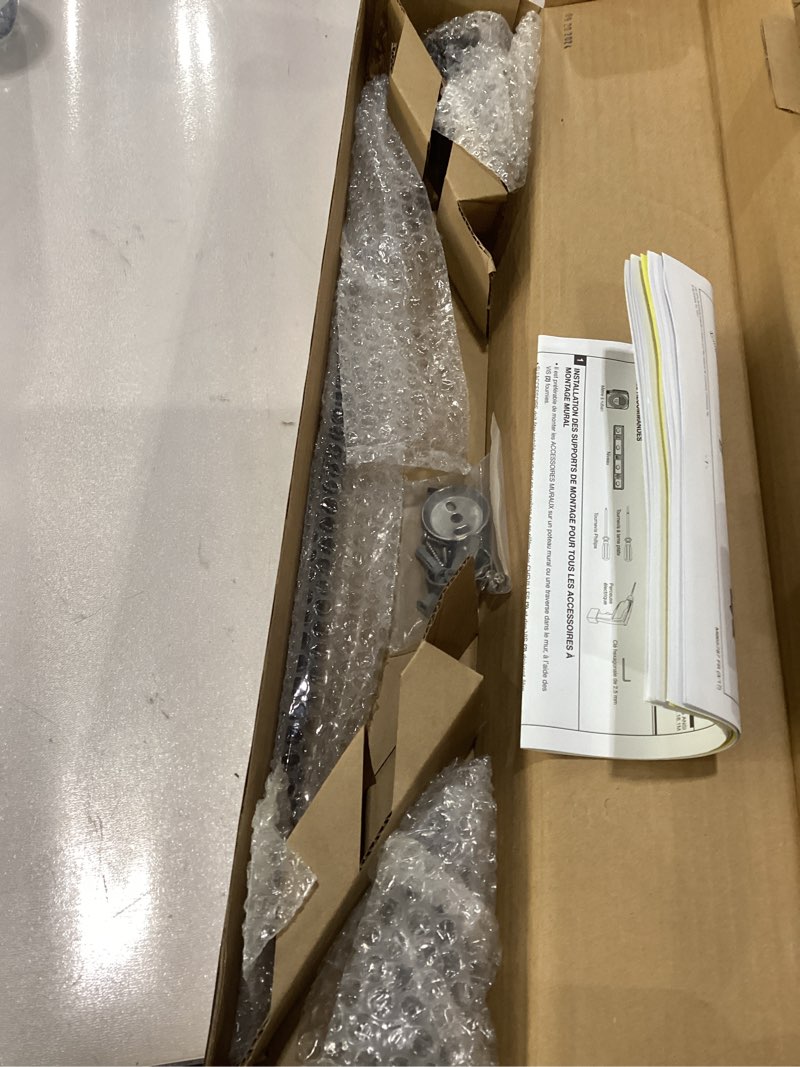 Condition photo showing New/Like New for American Standard 7105024.243 Studio S 24-Inch Towel Bar, Matte Black Matte Black 24 Inch