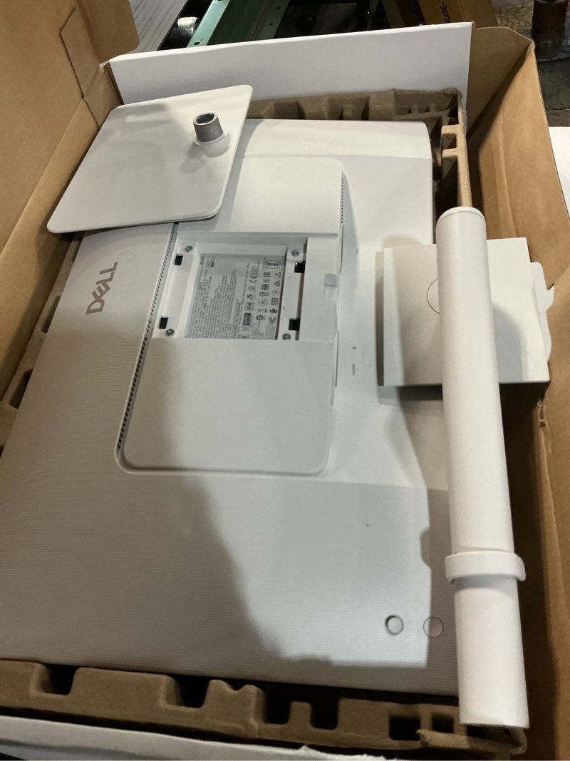 Condition photo showing As Is for Dell 27 Plus 4K Monitor - S2725QS - 27-inch 4K (3840 x 2160) 120Hz 16:9 Display, IPS Panel, AMD FreeSync Premium, sRGB 99%, Integrated Speakers, 1500:1 Contrast Ratio, Comfortview Plus - Ash White 27 Inches S2725QS HDMI