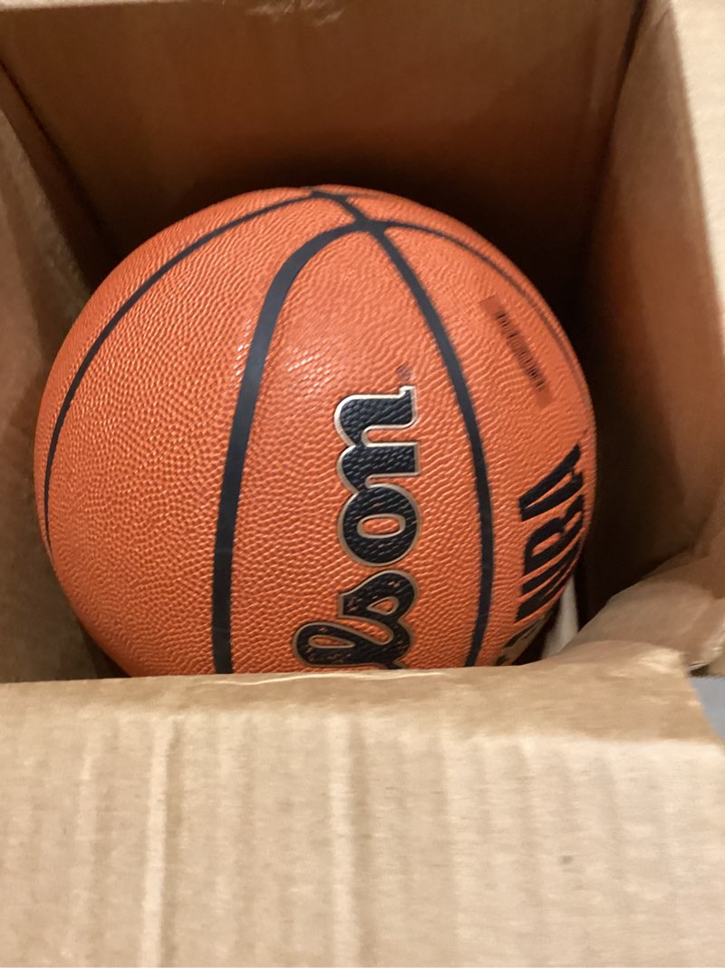 Condition photo showing Good Condition for wilson nba forge indoor/outdoor basketball - brown, size 6-28.5"