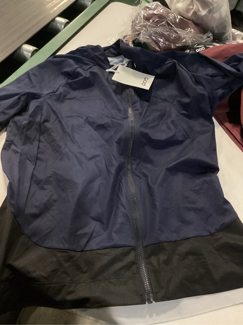 Condition photo showing New/Like New for poc essential road jersey - women's large poc o turmaline navy