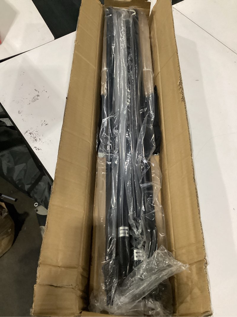 Condition photo showing Good Condition for hecis 8.5x10ft backdrop stand, adjustable photography background frame, heavy duty pipe and drape kit photo support poles for wedding, party, birthday, festival, vide, studio