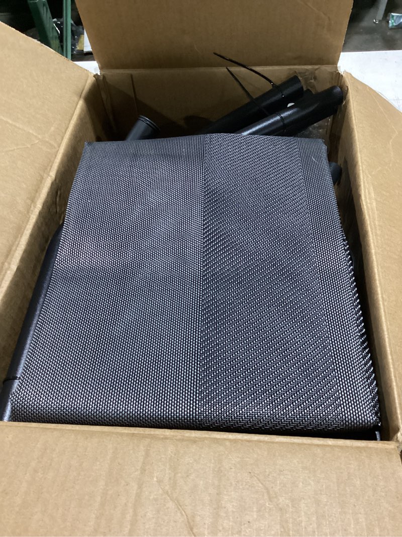 Condition photo showing Good Condition for suddus elevated dog bed for large dogs 140lb, breathable cooling raised dog cot with dual support bars & metal frame, no-slip feet, waterproof pet bed for indoor/outdoor, x-large, 48 * 36 * 9in, grey xl (48"l x 36"w x 9"h) grey