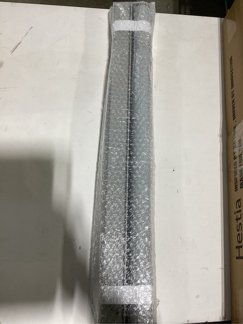 Condition photo showing Good Condition for hestia no drill cordless blackout roller shades screwless waterproof shower window blinds, auto-retraction easy install blind for bathroom/kitchen/office/exterior, grey, 29" w x 54" h 29"w x 54"h harbor mist