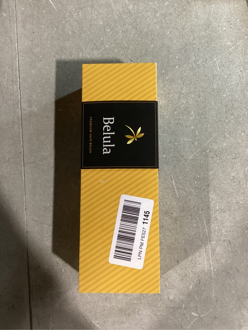 Condition photo showing Good Condition for Belula 100% Boar Bristle Hair Brush Set (Medium). Soft Natural Bristles for Thin and Fine Hair. Restore Shine And Texture. Wooden Comb, Travel Bag and Spa Headband Included! Medium (4 PIECE SET)