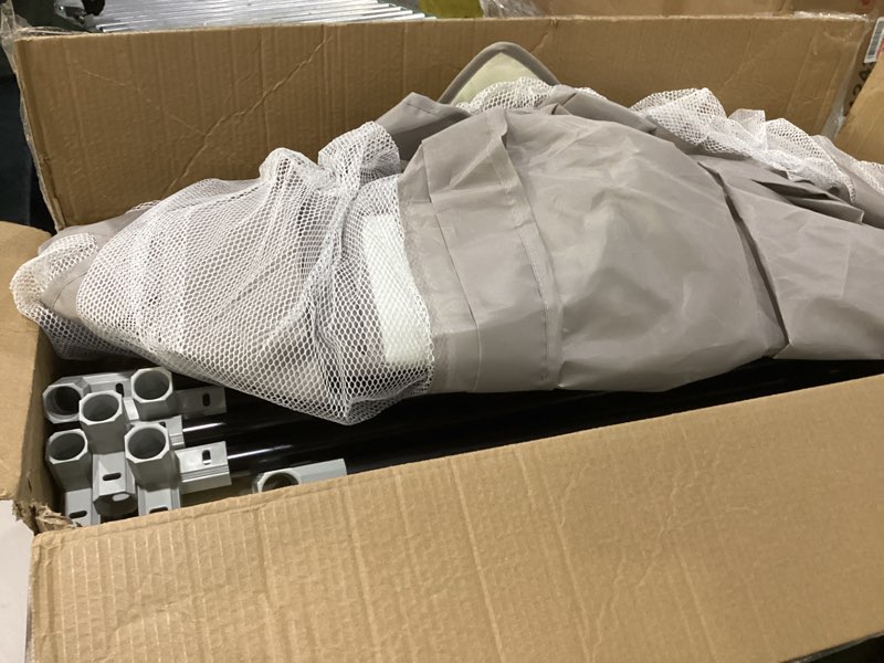 Condition photo showing Good Condition for Mloong Baby Playpen with Mat, 59x59 Inches Extra Large Playpen for Babies and Toddlers, Indoor & Outdoor Activity Center, Safety Baby Fence Medium Grey 59x59 Inch