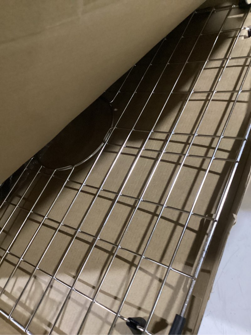 Condition photo showing Good Condition for serene valley sink grid 19" x 14-1/8", rear drain with corner radius r 3/8", svh1914r