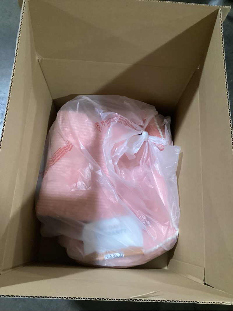 Condition photo showing Good Condition for Orthopedic Dog Bed for Medium Dogs,Dog Sofa Beds Supportive Foam Pet Couch Bed with Removable Washable Mat and Nonskid Bottom (Medium, Pink) Pink Medium