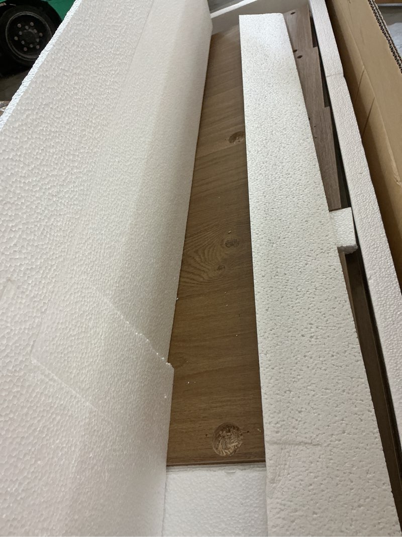 Condition photo showing Good Condition for costway natural tv stand 