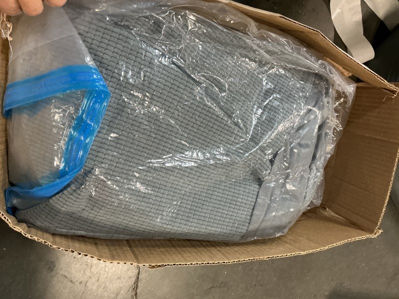 Condition photo showing As Is for Dog Steps for High Bed, Extra Wide 23" H Dog Stairs for Small Dogs, 5-Tier Pet Stairs with Washable 