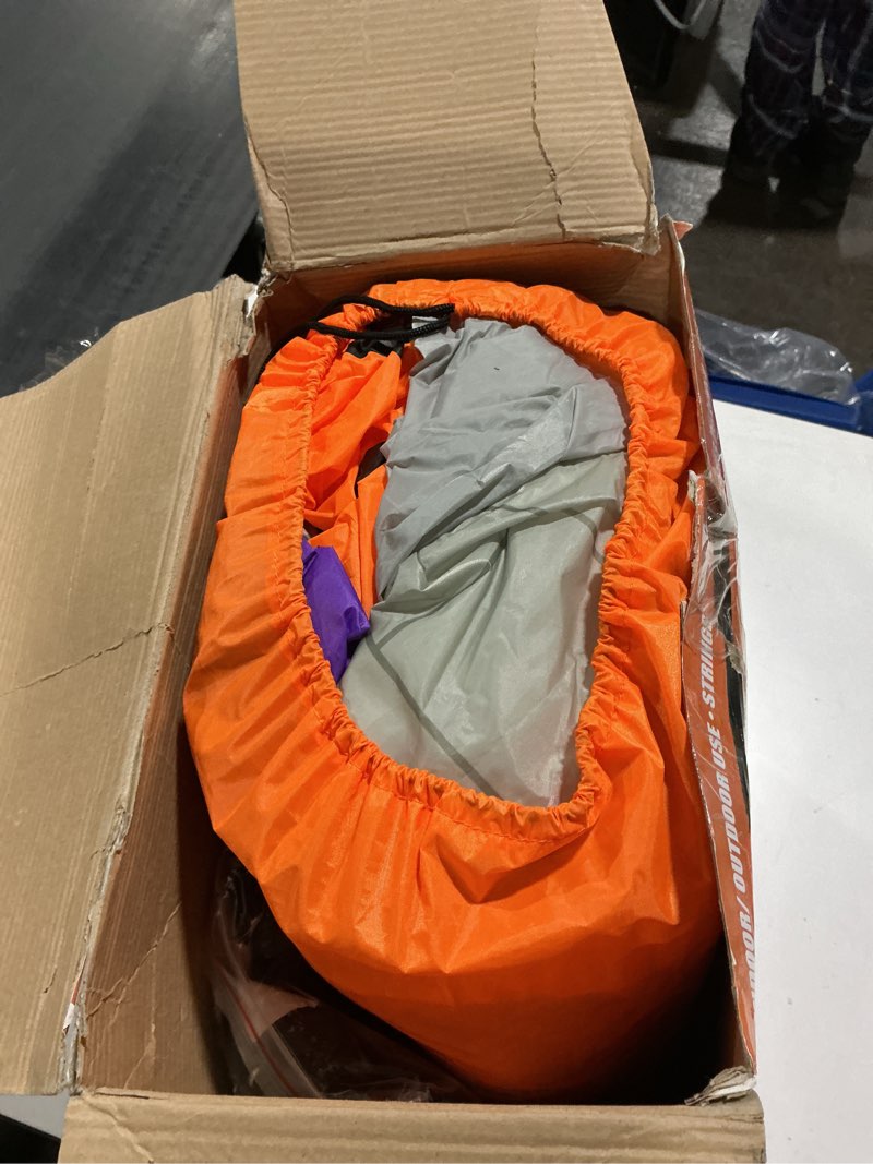 Condition photo showing Good Condition for 11FT Giant Halloween Inflatables Pumpkin Castle Archway with Ghost and Trick or Treat LED Lights 2025 Outdoor Blow up Haunted House Arch for Outside Yard, Lawn,Patio,Garden Party Decor