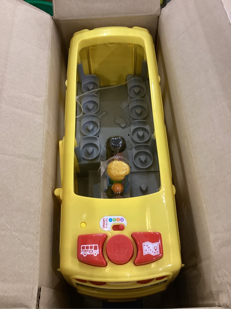 Condition photo showing Good Condition for Fisher-Price Little People Toddler Learning Toy, Big Yellow Bus Musical Pull-Along Vehicle for Pretend Play Kids Ages 1+ Years