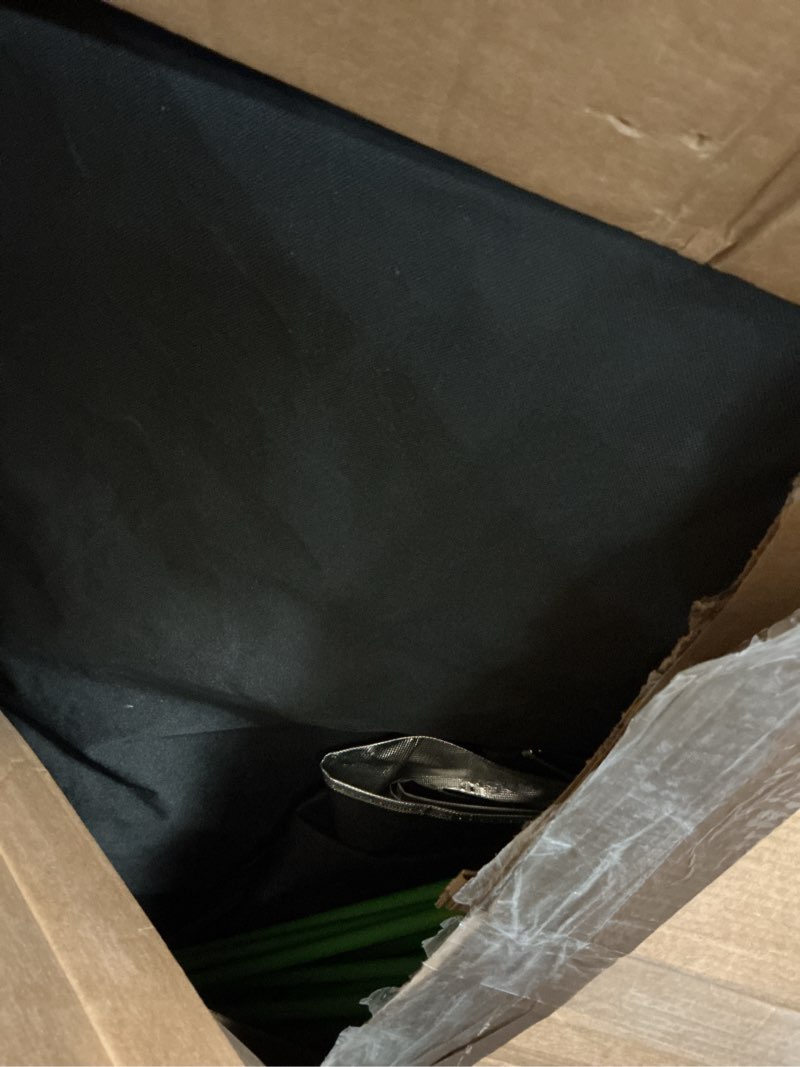 Condition photo showing As Is for vivosun s848 4x8 grow tent 96"x48"x80" high reflective mylar tents with observation window and floor tray for hydroponics indoor plant for vs4000/vsf4300 black 96"x48"x80"