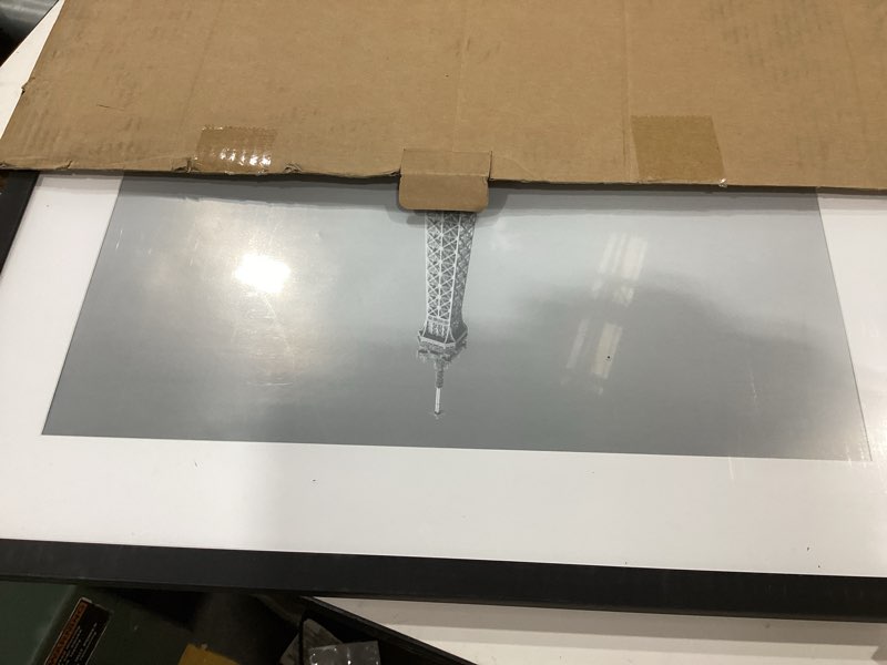 Condition photo showing Good Condition for upsimples 20x24 picture frame, display pictures 16x20 with mat or 20 x 24 without, wall hanging poster frames, black, 1 pack black 20x24