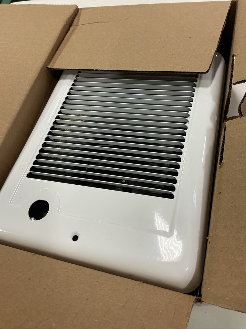 Condition photo showing As Is for ( incomplete) Cadet CSC151TW Com-Pak 250 sq. ft. 5120 BTU Fan Forced Wall Heater