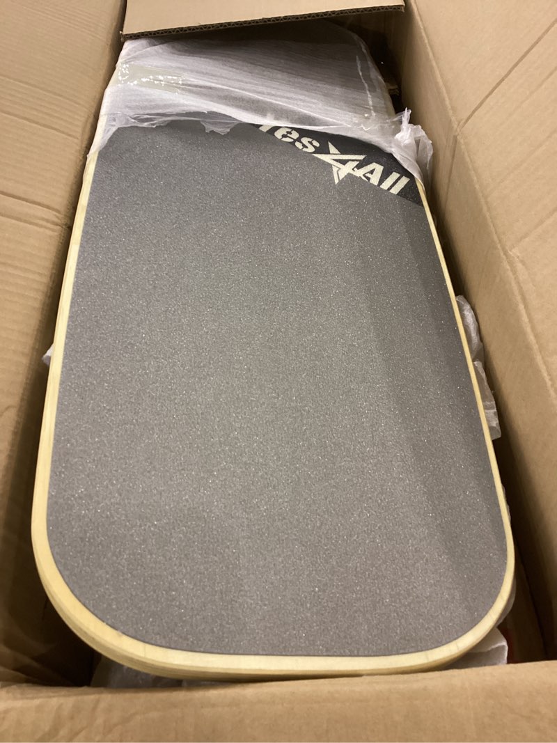 Condition photo showing New/Like New for Yes4All Balance Board Sports Trainer, Surf Trainer Board With Adjustable Stoppers, Improve Core Strength and Balance Control A. Gray/Black