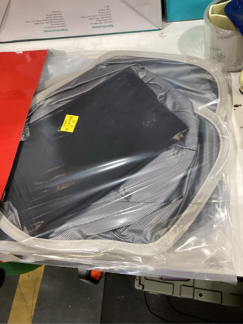 Condition photo showing New/Like New for reevaa 2026 upgraded tesla model y new (juniper) sunshade roof [no gaps, no-sagging] model y accessories heat insulation foldable glass sunroof cover for model y juniper 2025-2026, 2pcs, gray model y juniper (2025-2026) gray