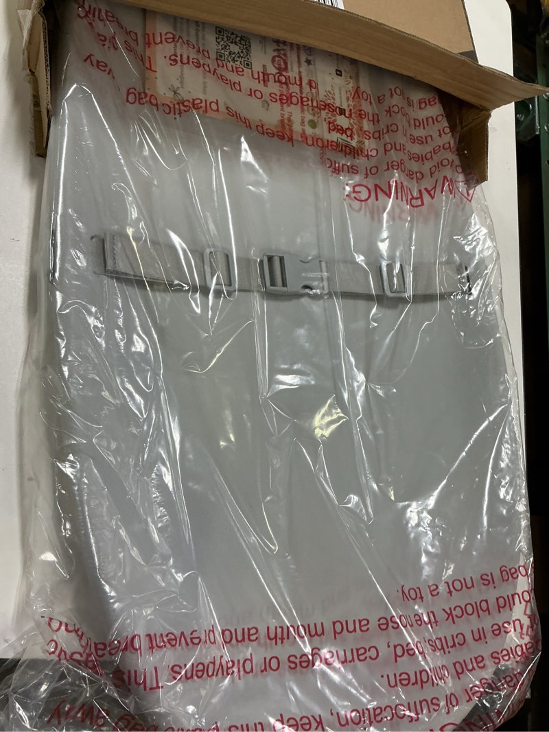 Condition photo showing New/Like New for Evolur Eva Baby Changing Pad in Light Gray, Soft, Lightweight and Portable Changing Pad, Fits All Changing Table, Waterproof Firm Padding