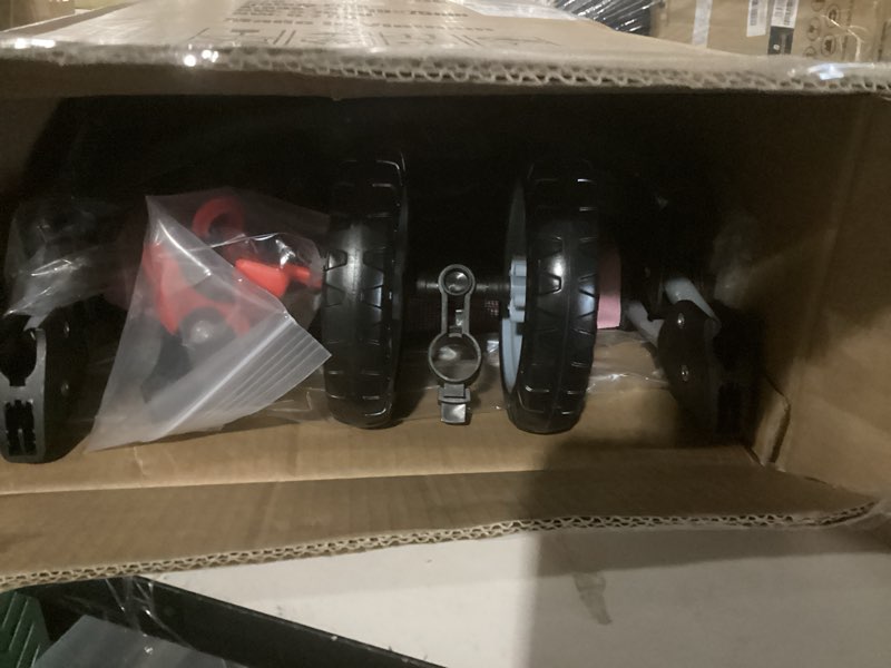 Condition photo showing New/Like New for bestpet 3 wheels pet dog stroller cat cage for medium small dogs cats travel folding carrier waterproof puppy stroller with cup holder & removable liner,pink