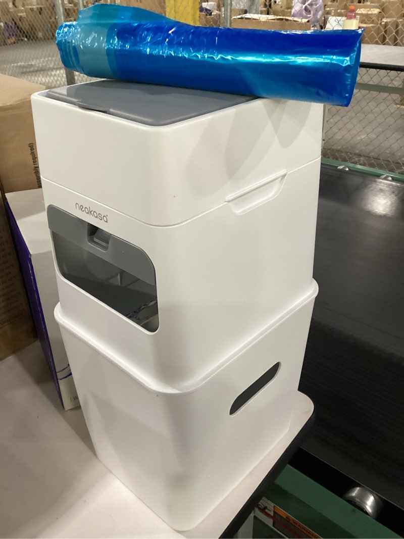 Neakasa PooGuard Litter Disposal Bin, 9.2L Trash Can for Cat Litter, Dog Waste & Diapers, with Viewi