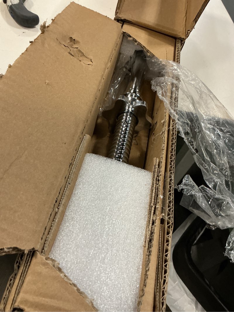 Condition photo showing Good Condition for Amazon Basics 5ft Straight Barbell Bar with Star Locks, 1" Diameter 5 ft Straight Bar, 1" Diameter