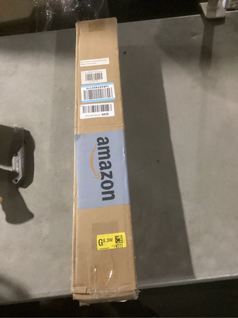 Condition photo showing Good Condition for lazblinds no tools no drill cordless bamboo roman shades, light filtering window treatment, roll up bamboo blinds for windows 26'' w x 48'' h, brown light filtering-brown206 26" w x 48" h