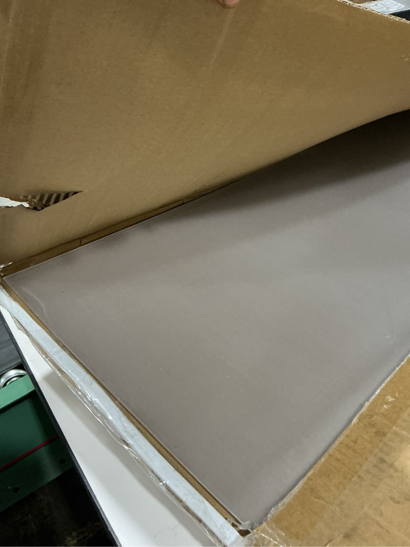 Condition photo showing As Is for Art3d 5-Pack of 24×36" PET/Plexiglass Sheets, Transparent Clear Flexible Plastic Sheet Panels for Craft, Picture Frames, Sign Blank, DIY Display Project 24" x 36", 1mm Thick 5