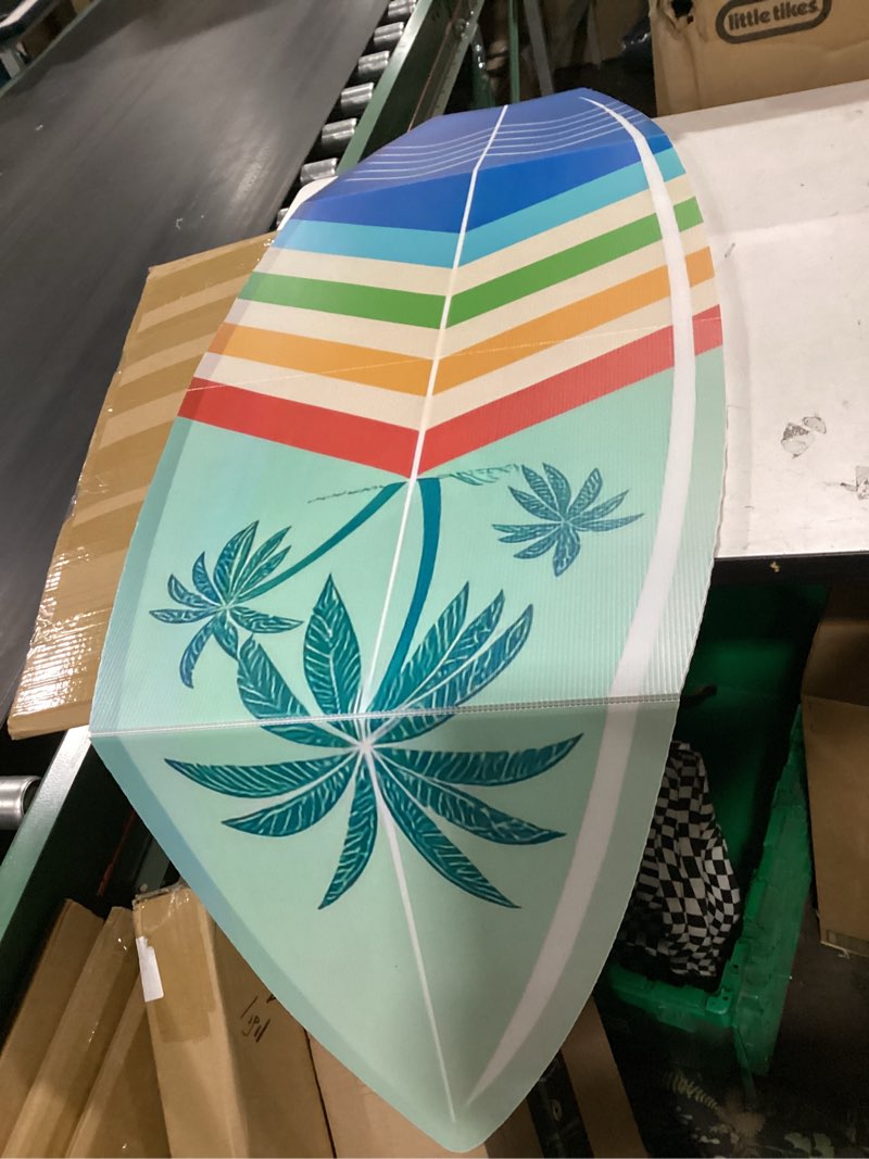 Condition photo showing New/Like New for life size cardboard cutout standup | waterproof | surfboard blue
