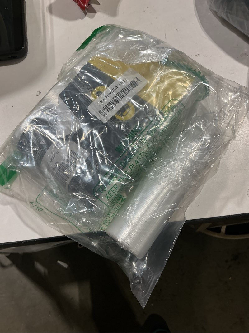 Condition photo showing Good Condition for 220counts small trash bags 4 gallon, flexible & durable small garbage bags, unscented & easy tearing 4 gallon trash bag for kitchen, bathroom, bedroom, office, transparent,0.3mil 4 gallon transparent 220 counts