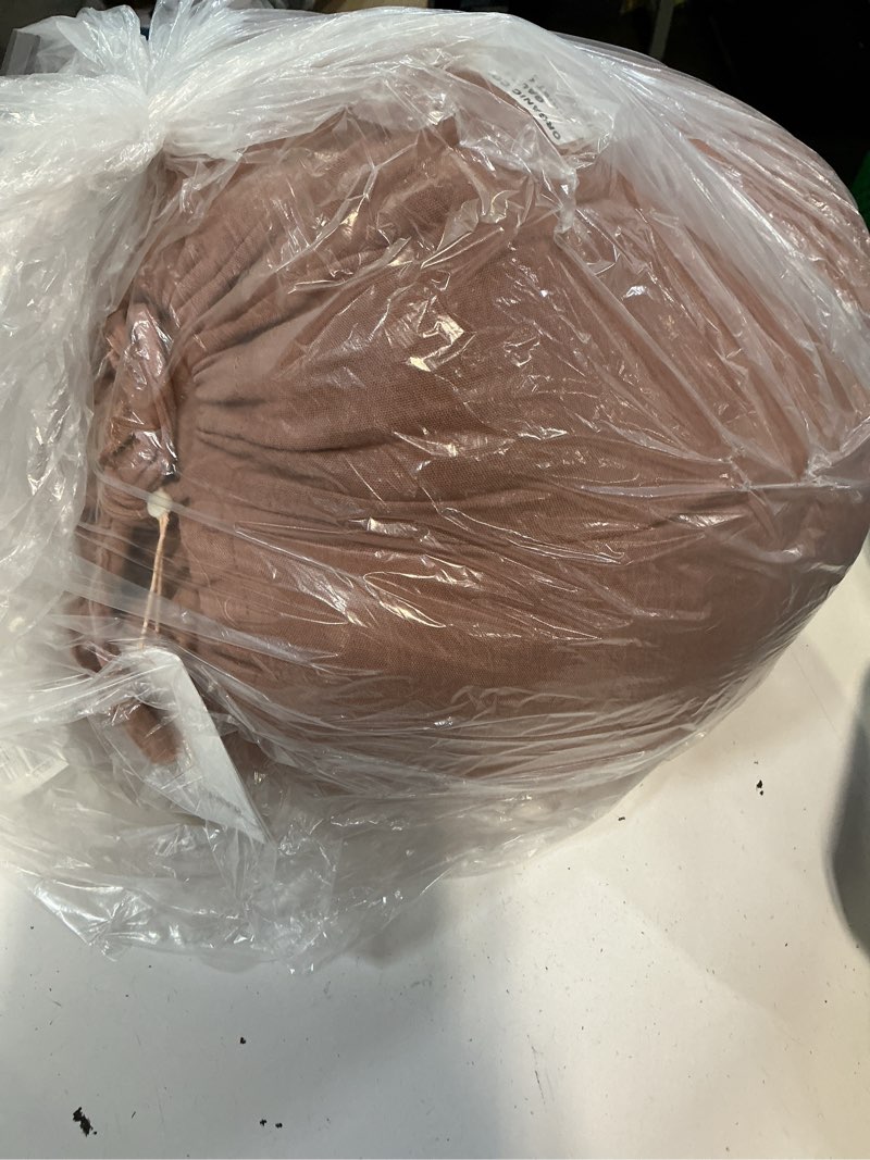 Condition photo showing Good Condition for organic cotton gauze duvet cover, king/cal king, clay