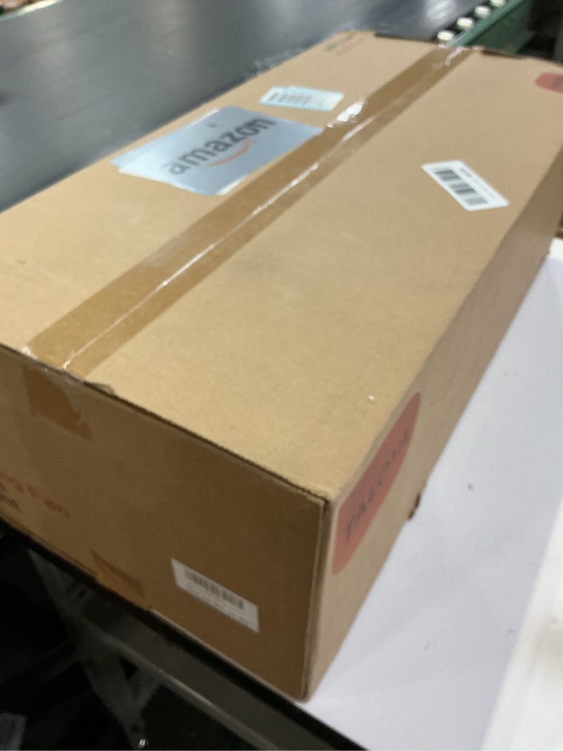 Condition photo showing New/Like New for TALOYA 52 inch Ceiling Fans with Lights Remote Control, Modern Low Profile Ceiling Fan with Quiet Reversible DC Motor for Bedroom Living Room and Patio Black Walnut Finish