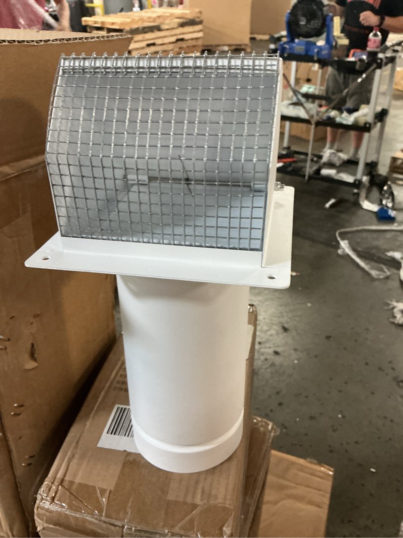 Condition photo showing Good Condition for hooded wall vent cover vent deflector