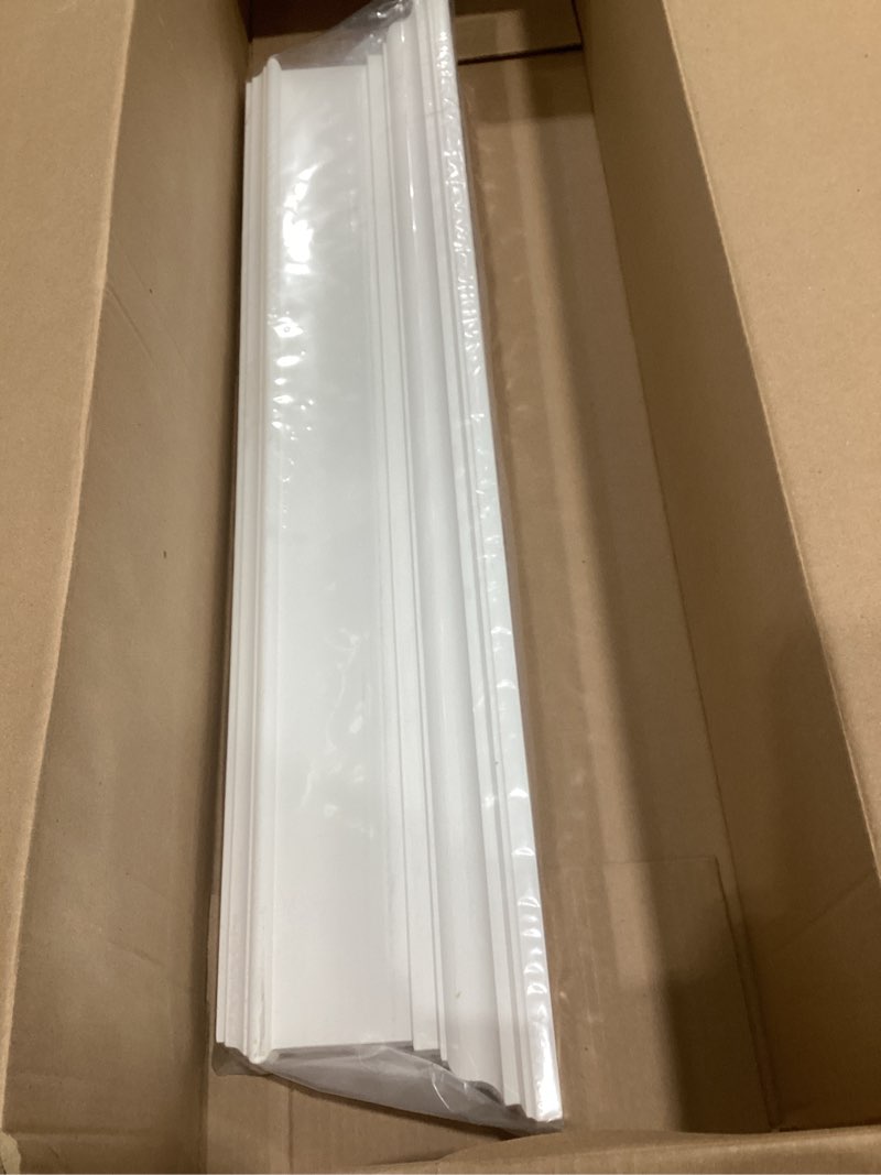 Condition photo showing Good Condition for ekena millwork crh07x30 30-inch bottom width x 33 1/2-inch top width x 7 1/4-inch h x 1-inch p crosshead with trim 30-in. w standard trim