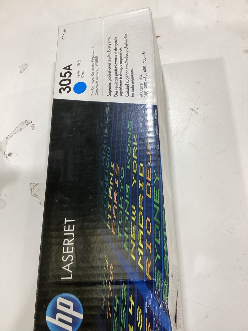 Condition photo showing New/Like New for hp 305a cyan toner cartridge printers | works with printer series